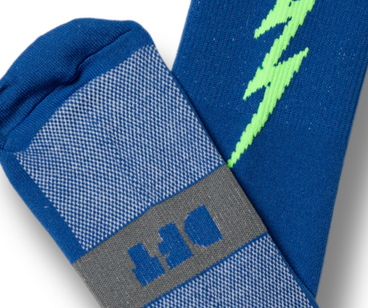 Pursuit Sock (Blue) - Arvada Triathlon Company