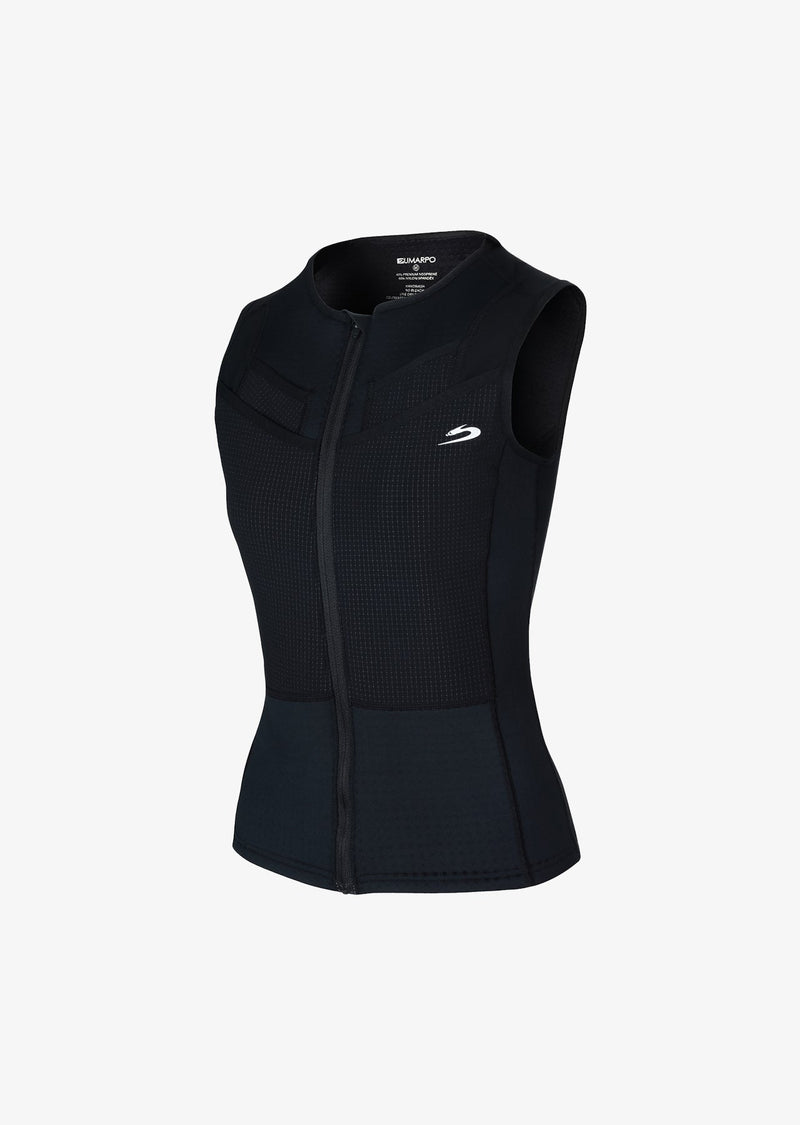 Load image into Gallery viewer, Quokka Women's Thermal Titanium Full-Zip Swimrun Vest
