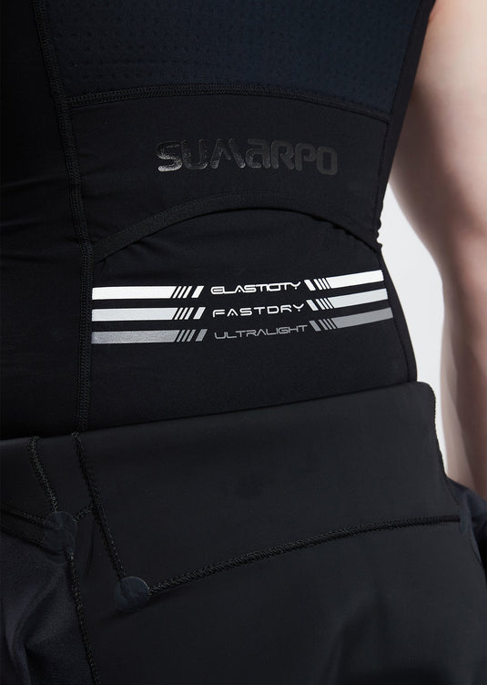 Quokka Men's Thermal Titanium Half-Zip Swimrun Vest