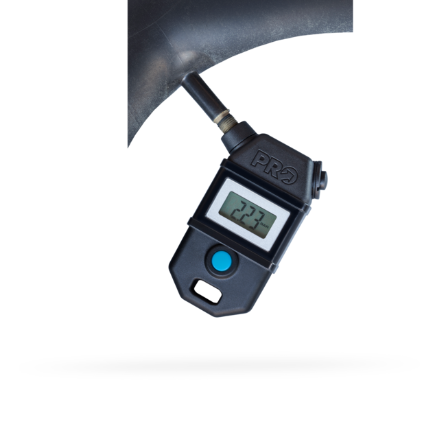 Pressure Checker, Digital, For Presta and Schrader Valves, Includes Pressure Release Button