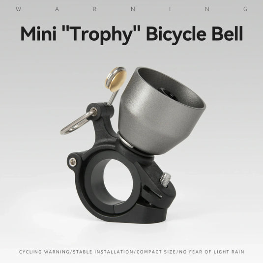 Vintage Trophy-Shaped Copper Alloy Bell - Arvada Triathlon Company
