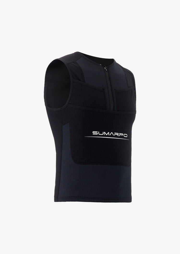 Quokka Men's Thermal Titanium Half-Zip Swimrun Vest - Arvada Triathlon Company
