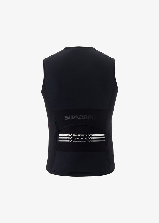 Quokka Men's Thermal Titanium Half-Zip Swimrun Vest