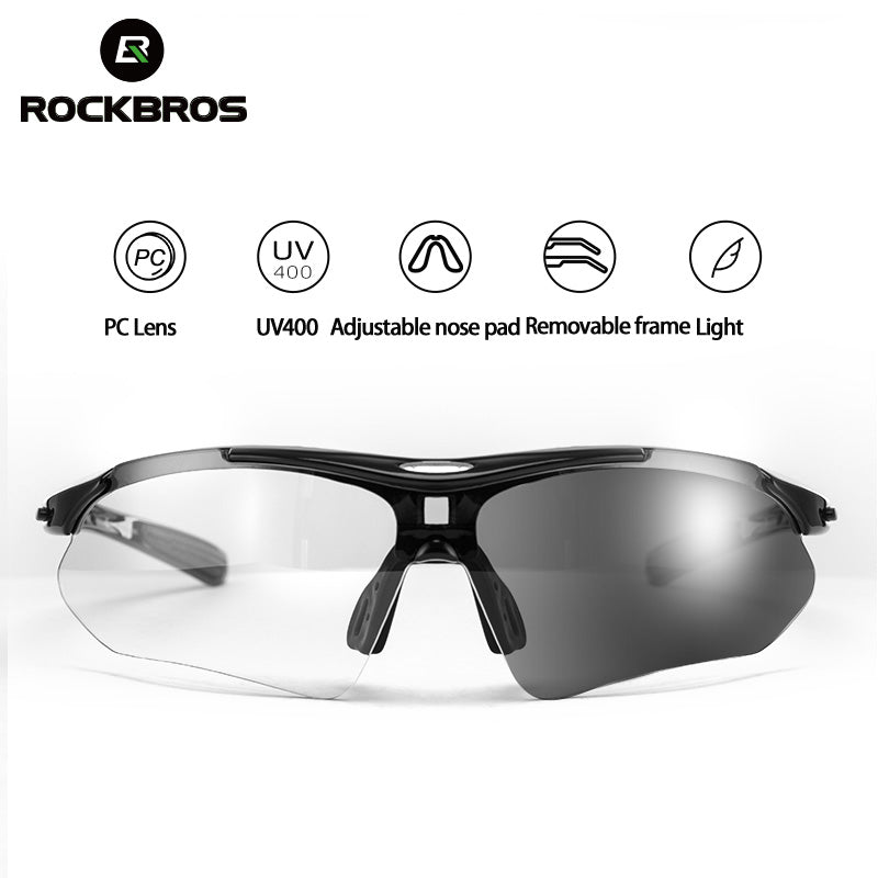 Load image into Gallery viewer, Cycling Sunglasses Photochromic Glasses Full Frame Eyewear - Arvada Triathlon Company
