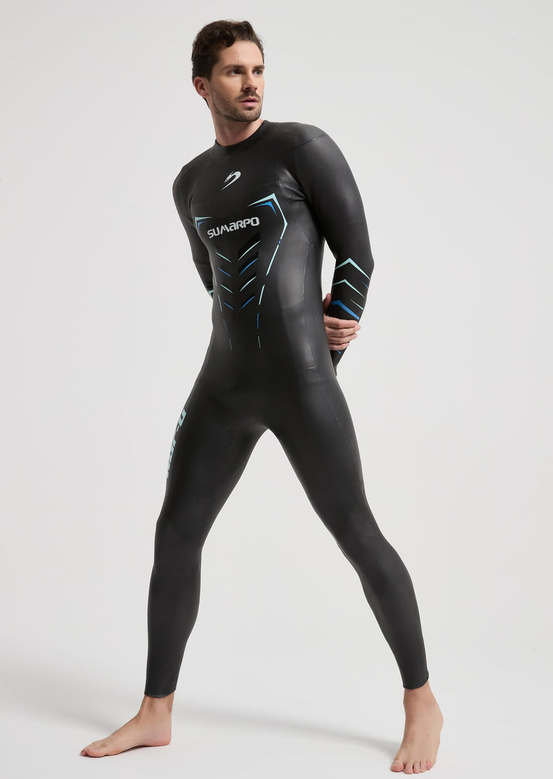 Load image into Gallery viewer, N-Joy Men's Eco Open Water Swimming Wetsuit

