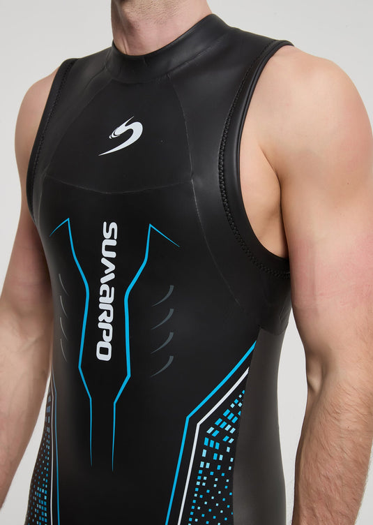 Vanguard Men's Eco Sleeveless Triathlon Wetsuit