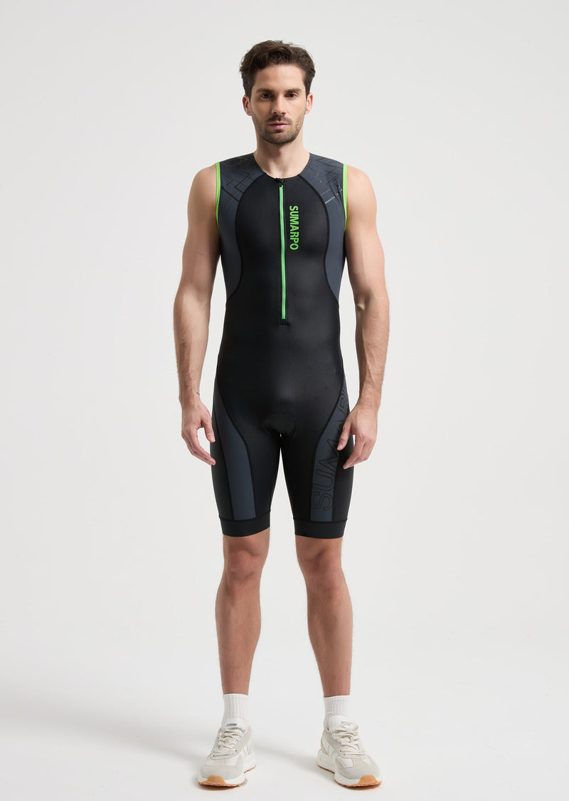 Load image into Gallery viewer, Hybrid Men's Sleeveless Tri Suit

