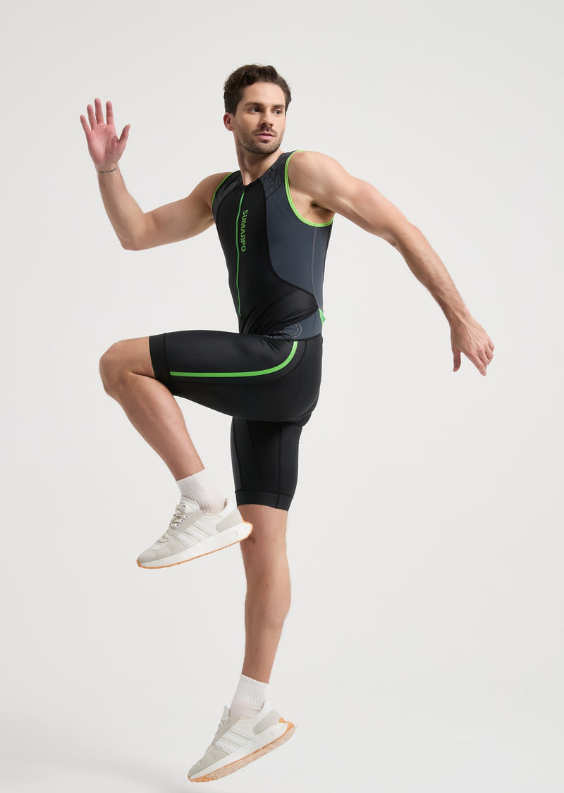 Load image into Gallery viewer, Hybrid Men's Sleeveless Tri Suit
