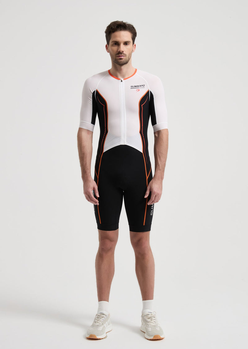 Load image into Gallery viewer, Echo Men's Short Sleeve Tri Suit
