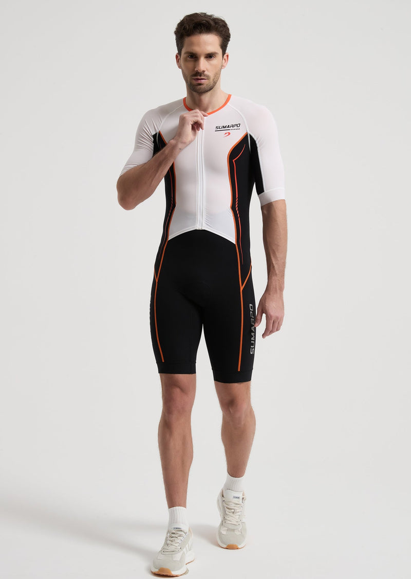 Load image into Gallery viewer, Echo Men's Short Sleeve Tri Suit
