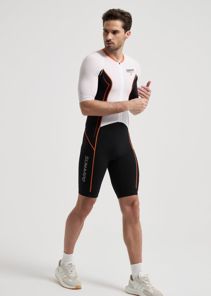 Load image into Gallery viewer, Echo Men's Short Sleeve Tri Suit
