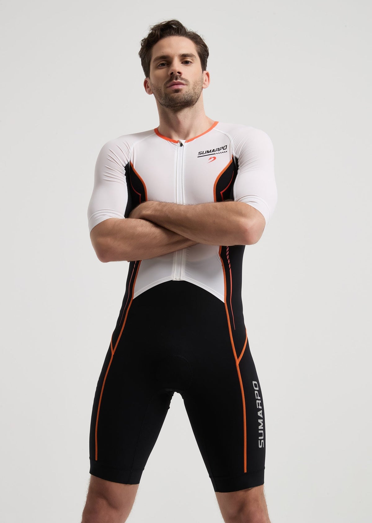 Echo Men's Short Sleeve Tri Suit - Arvada Triathlon Company