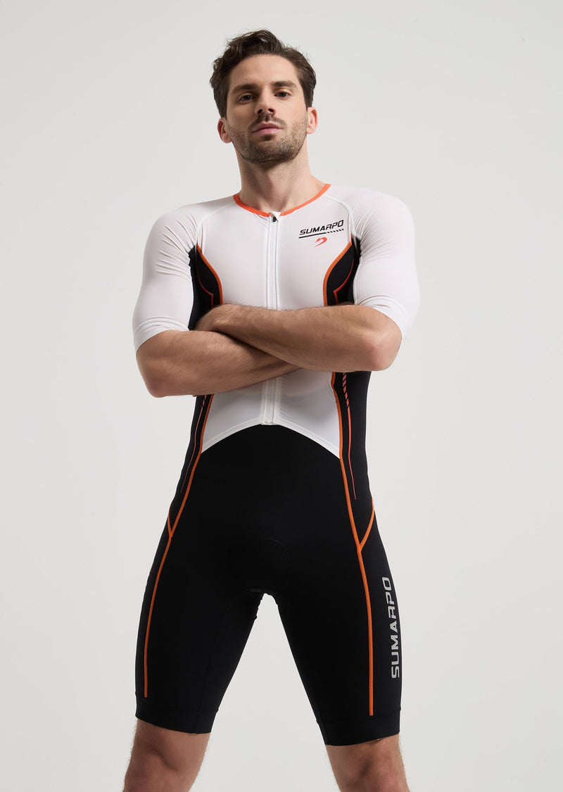 Load image into Gallery viewer, Echo Men's Short Sleeve Tri Suit
