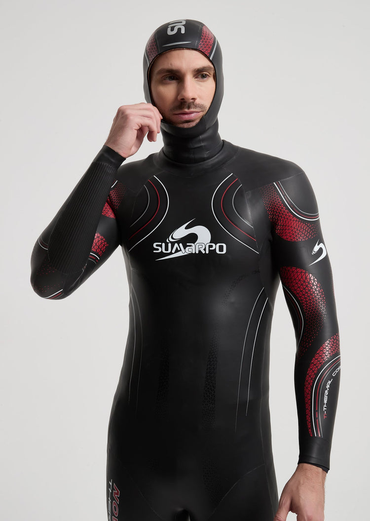 Thermal Titanium Neoprene Swim Hood - Arvada Triathlon Company