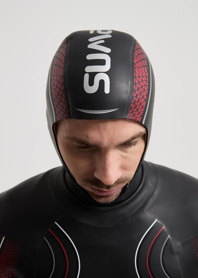 Thermal Titanium Neoprene Swim Hood - Arvada Triathlon Company