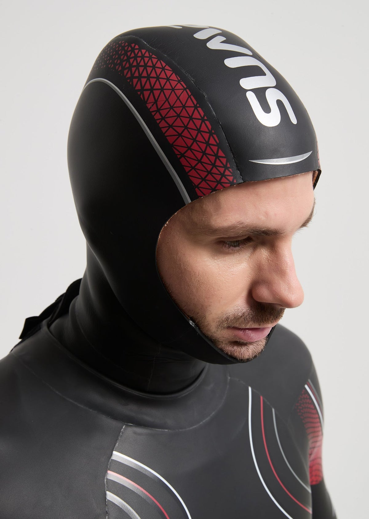 Thermal Titanium Neoprene Swim Hood - Arvada Triathlon Company