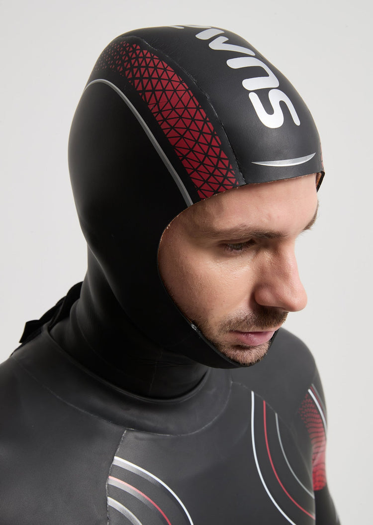 Thermal Titanium Neoprene Swim Hood - Arvada Triathlon Company