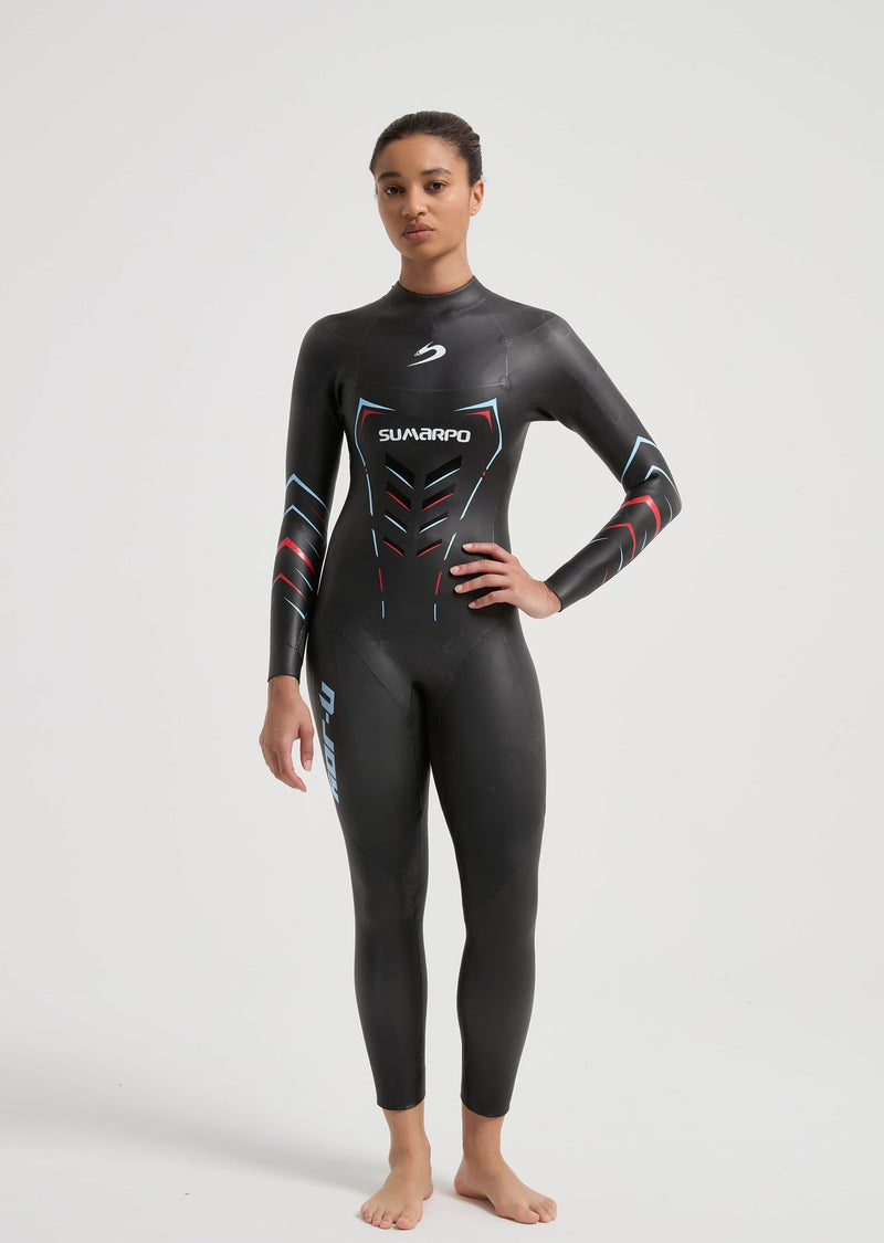 Load image into Gallery viewer, N-Joy Women's Eco Open Water Swimming Wetsuit
