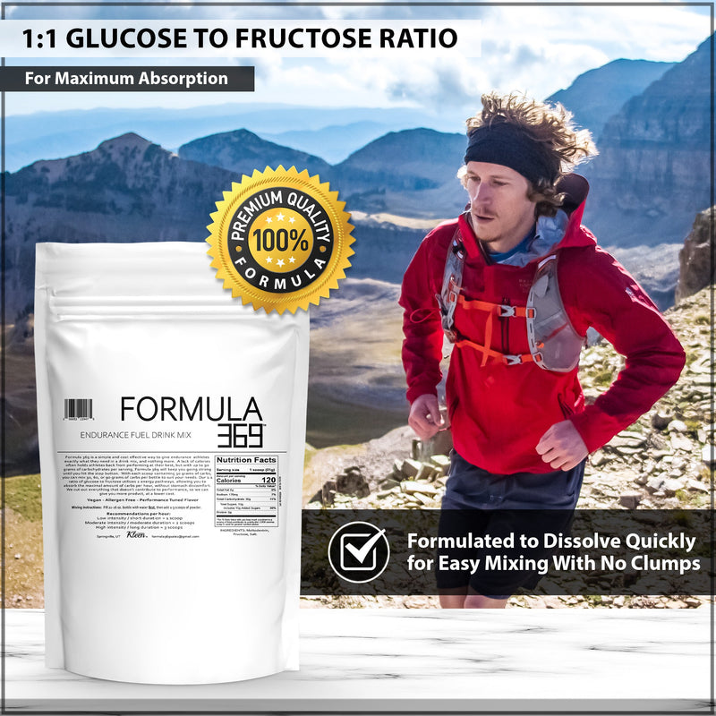 Load image into Gallery viewer, 3 pounds, 45 servings - Formula 369 Endurance Fuel Drink Mix - Arvada Triathlon Company
