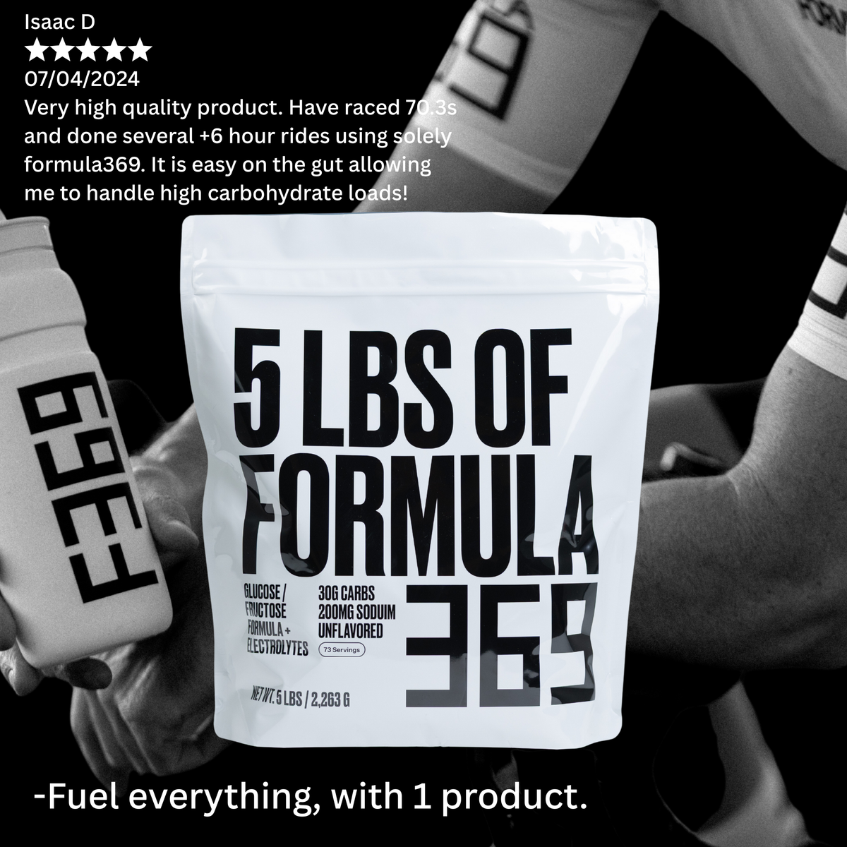5 pounds, 73 servings - Formula 369 Endurance Fuel Drink Mix - Arvada Triathlon Company