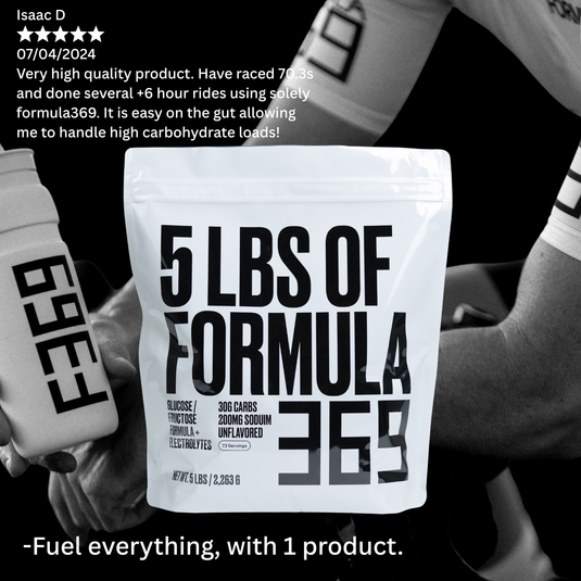 5 pounds, 73 servings - Formula 369 Endurance Fuel Drink Mix - Arvada Triathlon Company