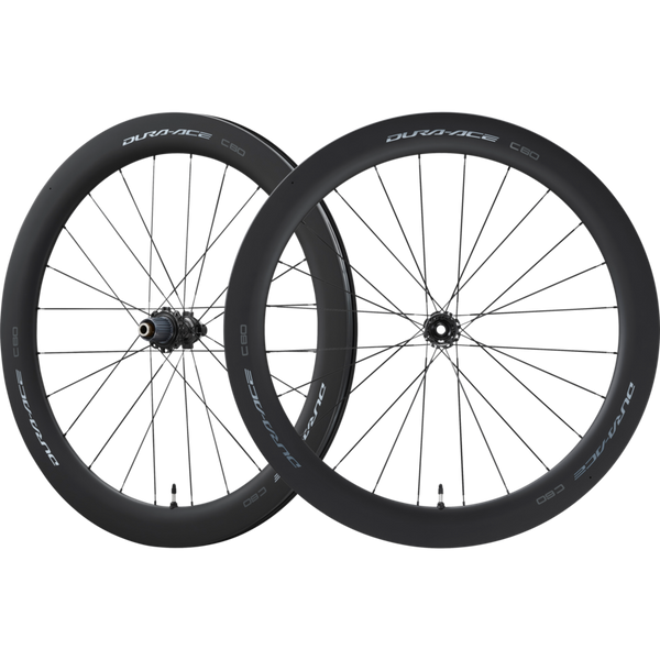Shiano Dura Ace Wheelset WH-R9270-C60-HR-TL Front a Rear Pair - Arvada Triathlon Company