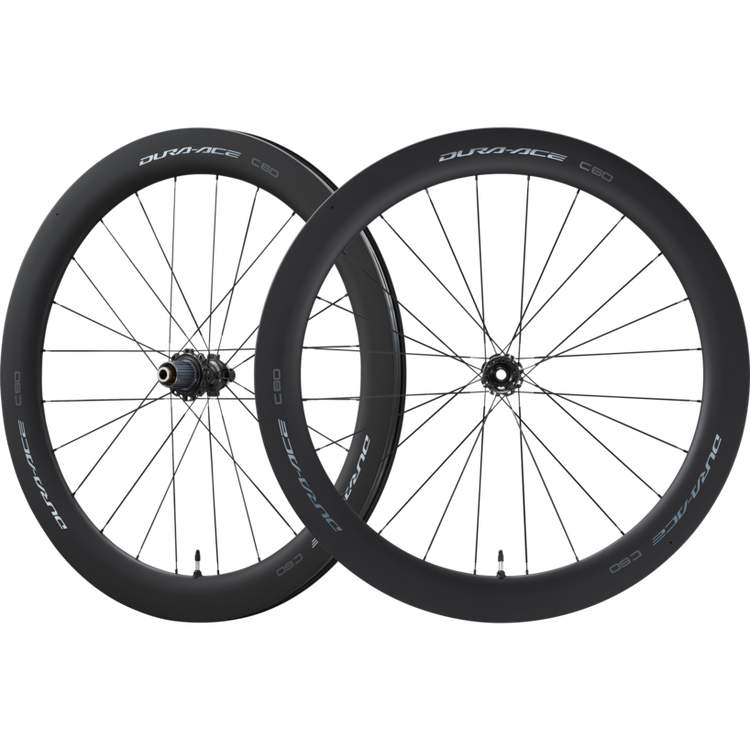 Shiano Dura Ace Wheelset WH-R9270-C60-HR-TL Front a Rear Pair - Arvada Triathlon Company