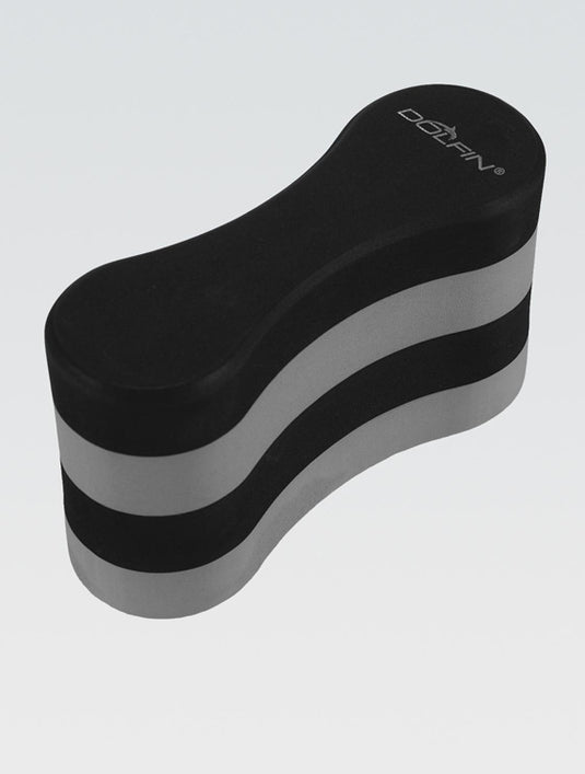 Dolfin Black/Silver Adult Pull Buoy - Arvada Triathlon Company
