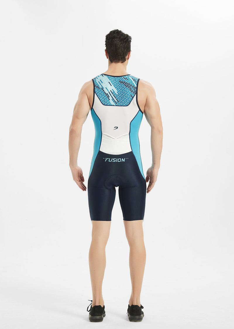 Load image into Gallery viewer, Fusion Men's Sleeveless Tri Suit
