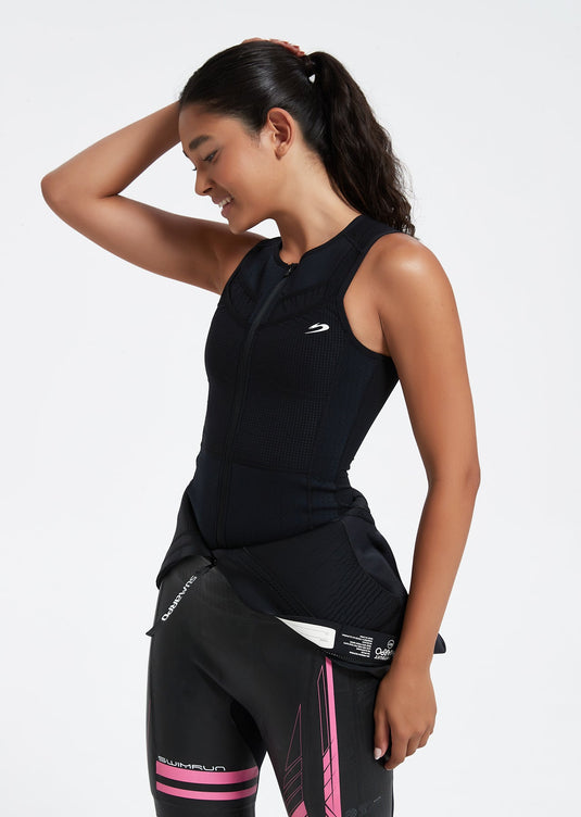 Quokka Women's Thermal Titanium Full-Zip Swimrun Vest