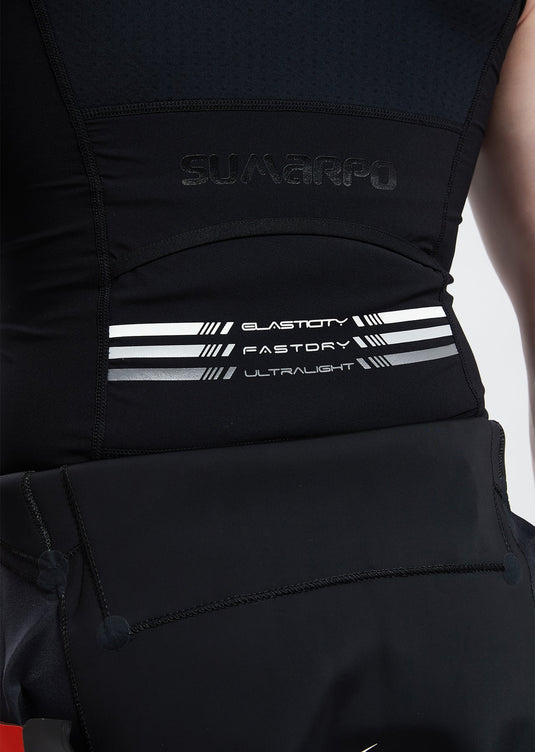 Quokka Men's Thermal Titanium Full-Zip Swimrun Vest