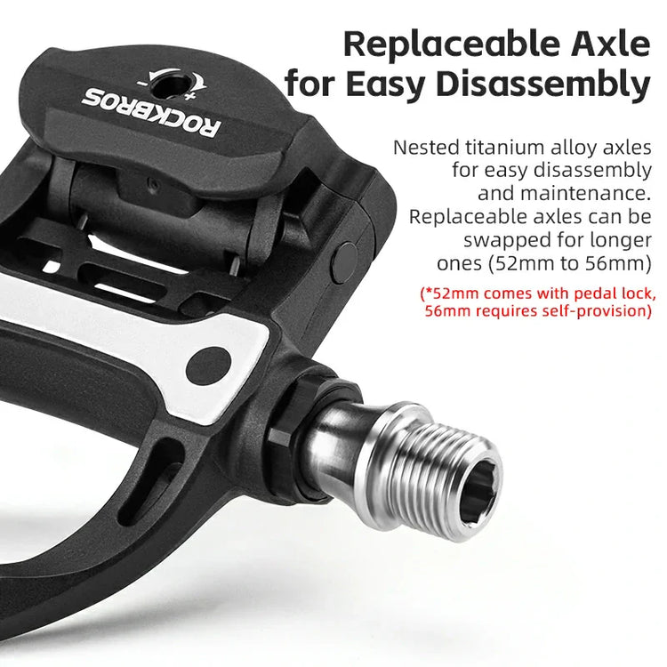 Carbon Fiber SPD Clipless Pedals for Road Bikes 9/16'' - Arvada Triathlon Company
