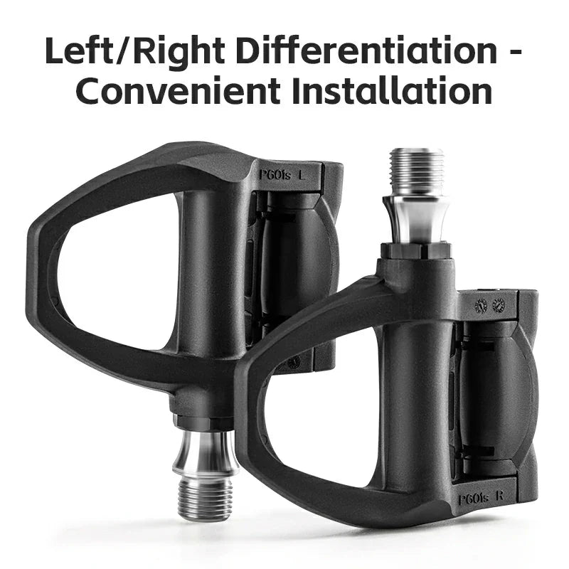 Load image into Gallery viewer, Carbon Fiber SPD Clipless Pedals for Road Bikes 9/16'' - Arvada Triathlon Company

