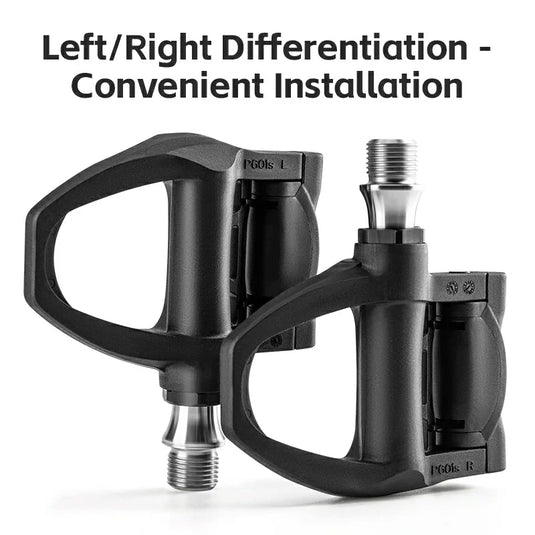 Carbon Fiber SPD Clipless Pedals for Road Bikes 9/16'' - Arvada Triathlon Company