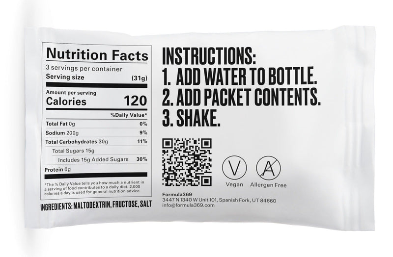 Load image into Gallery viewer, Sample Packet (90g)- Formula 369 - Arvada Triathlon Company
