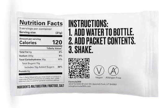 Sample Packet (90g)- Formula 369 - Arvada Triathlon Company
