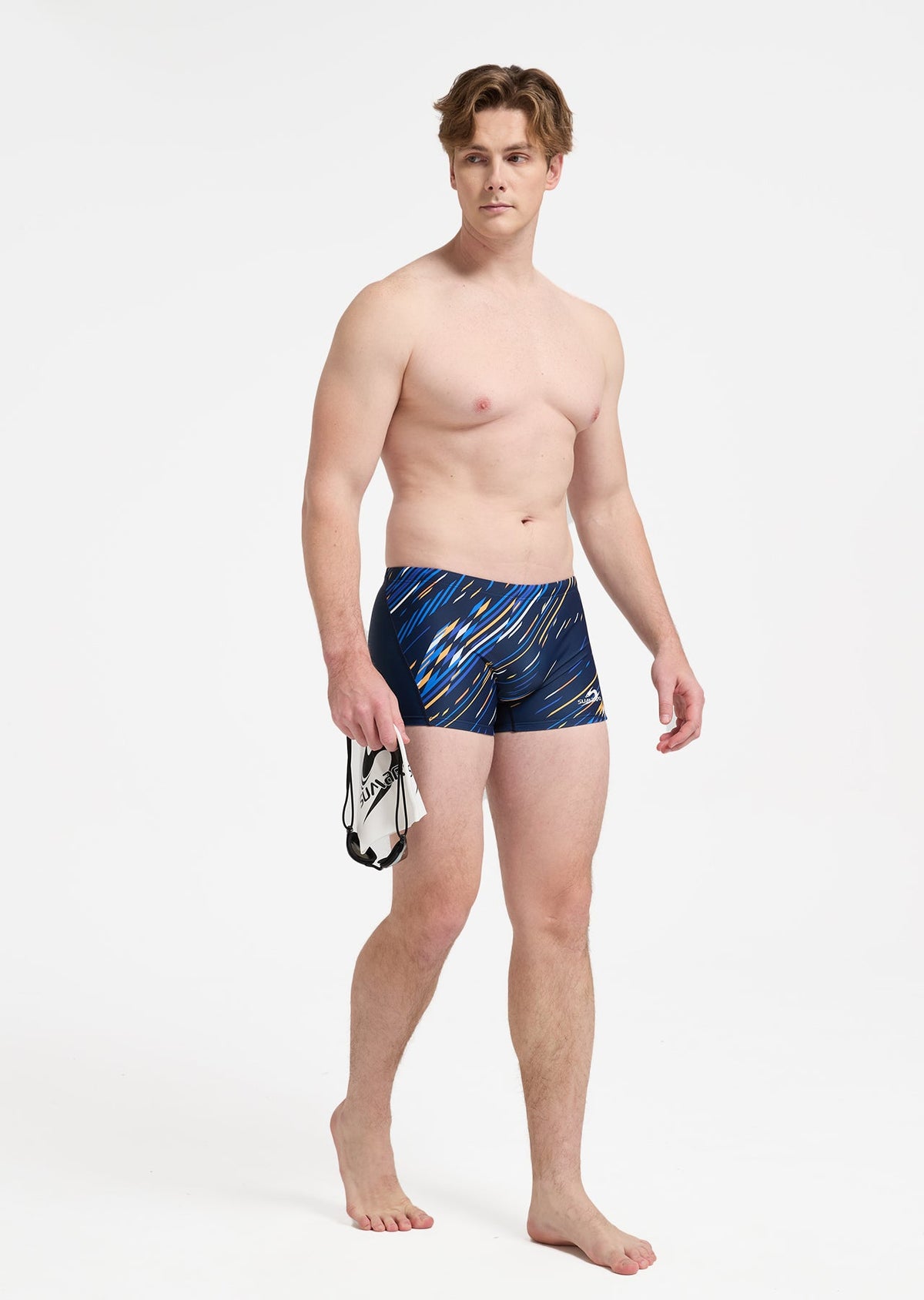 Wave Men's Square Leg Swimwear - Arvada Triathlon Company