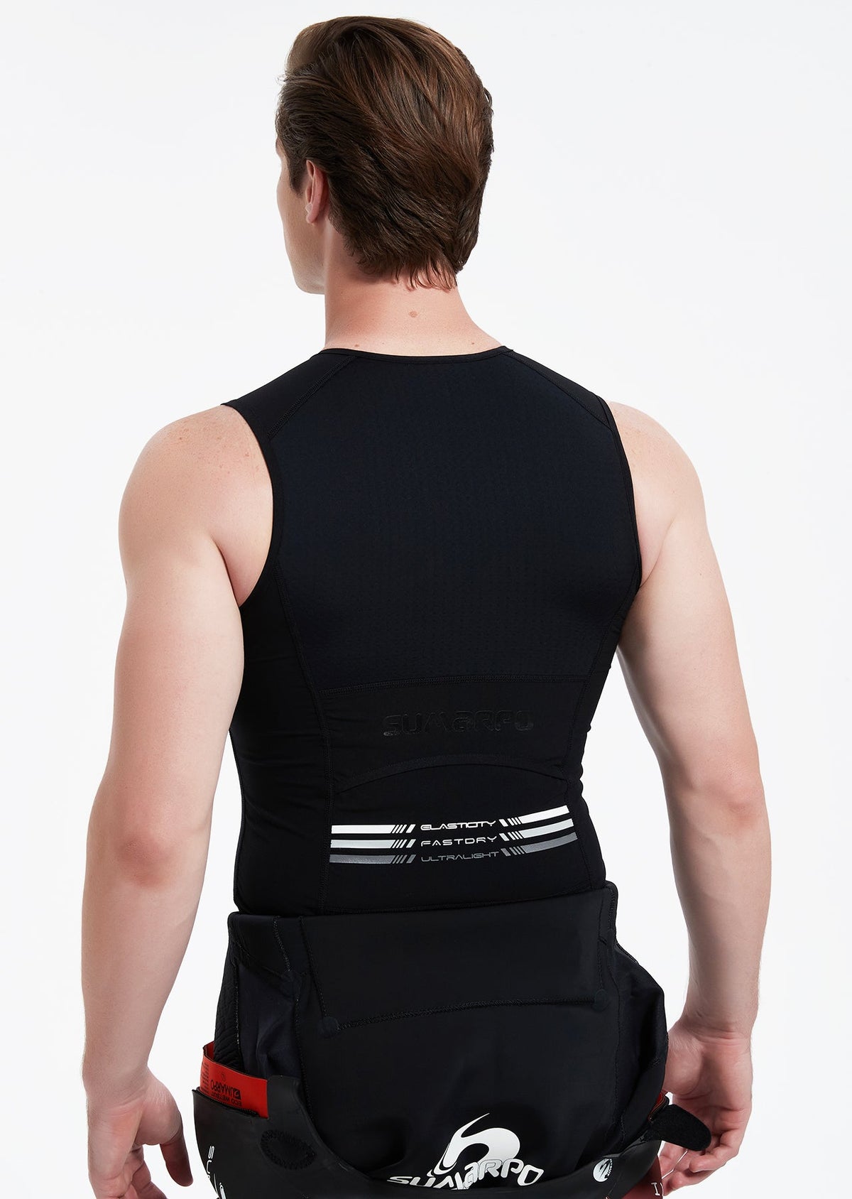 Quokka Men's Thermal Titanium Full-Zip Swimrun Vest - Arvada Triathlon Company