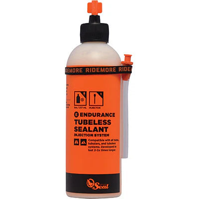 Orange Seal Tubeless Tire Sealant with Twist Lock Applicator - 4oz - Arvada Triathlon Company