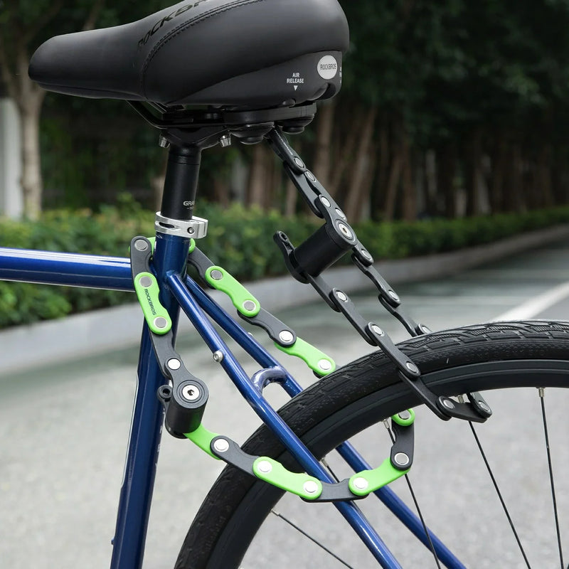 Load image into Gallery viewer, ROCKBROS HamburgerFold Anti-Theft Bike Lock - Arvada Triathlon Company
