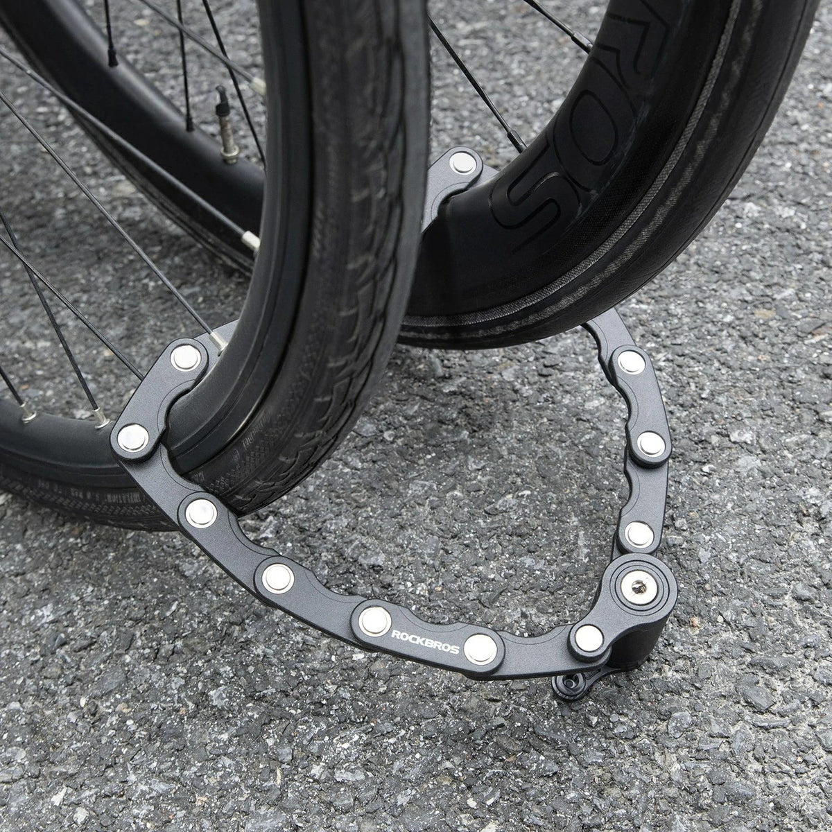 ROCKBROS HamburgerFold Anti-Theft Bike Lock - Arvada Triathlon Company