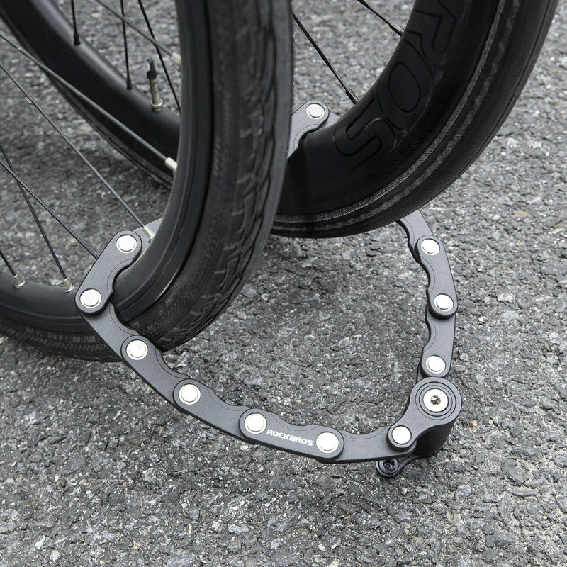 Load image into Gallery viewer, ROCKBROS HamburgerFold Anti-Theft Bike Lock - Arvada Triathlon Company
