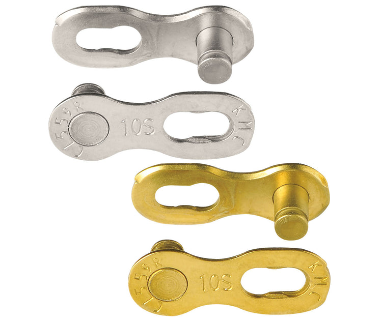 KMC MissingLink CL559R Connector - 10-Speed, Reusable, Silver, 2 Pairs/Card - Arvada Triathlon Company