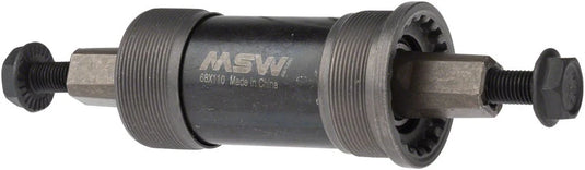 MSW ST100 Bottom Bracket - English, 68 x 127.5mm, Square Taper JIS - Arvada Triathlon Company