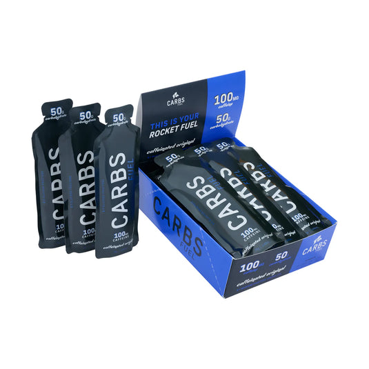 Carbs Fuel Caffeinated Original 50g Energy Gel - Arvada Triathlon Company