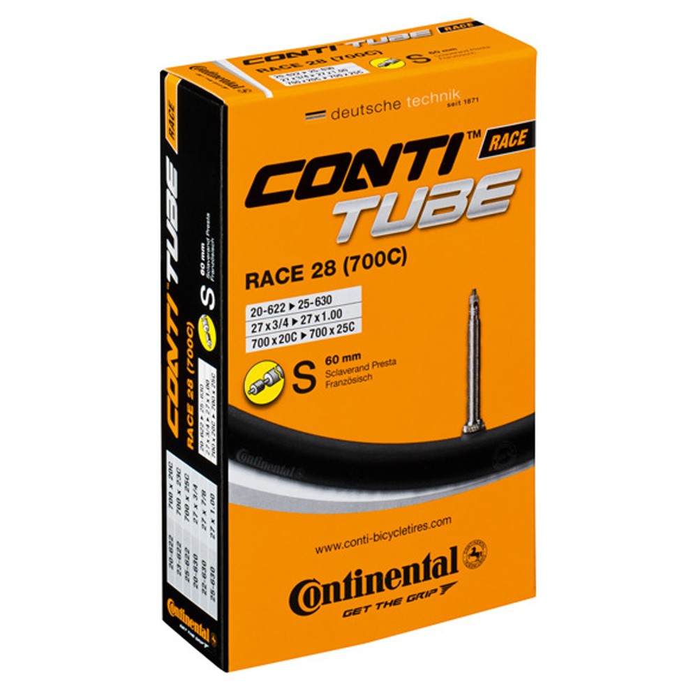 Continental Light Tube - 700 x 20 - 25mm, 80mm Presta Valve