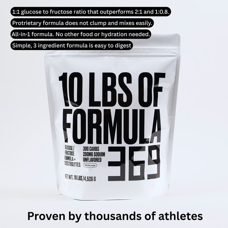 Bulk 10 pounds, 146 servings - Formula 369 Endurance Fuel Drink Mix - Arvada Triathlon Company