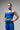 Women's SOHO Cross Back Crop Tank (Neo Blue) - Arvada Triathlon Company