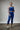 Women's SOHO Cross Back Crop Tank (Neo Blue) - Arvada Triathlon Company