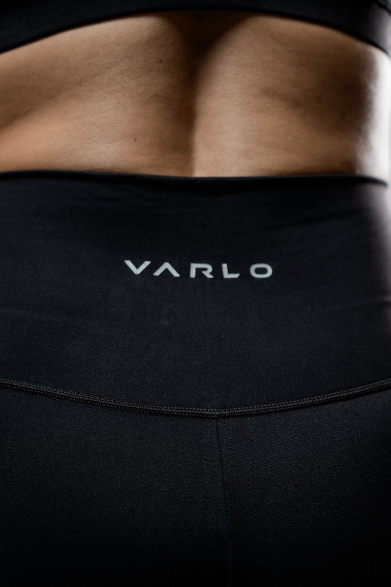 Load image into Gallery viewer, Women's SOHO Full Length High Waist Leggings (Black) - Arvada Triathlon Company
